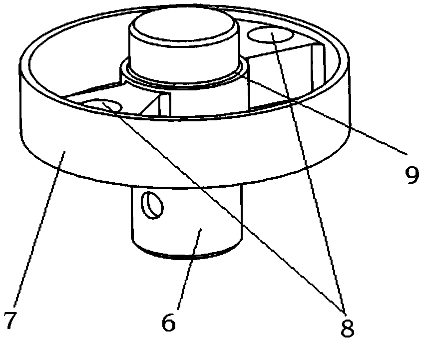 A coaxial wing folding mechanism