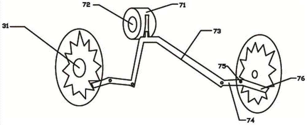 A baby trolley with automatic braking function