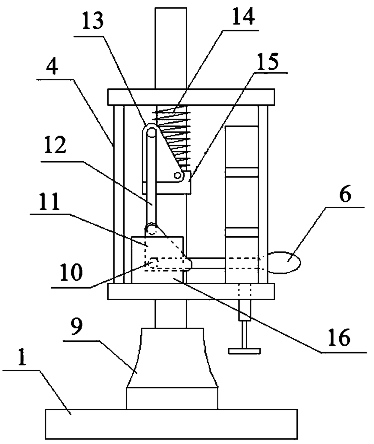 Gelation time measuring device and testing method