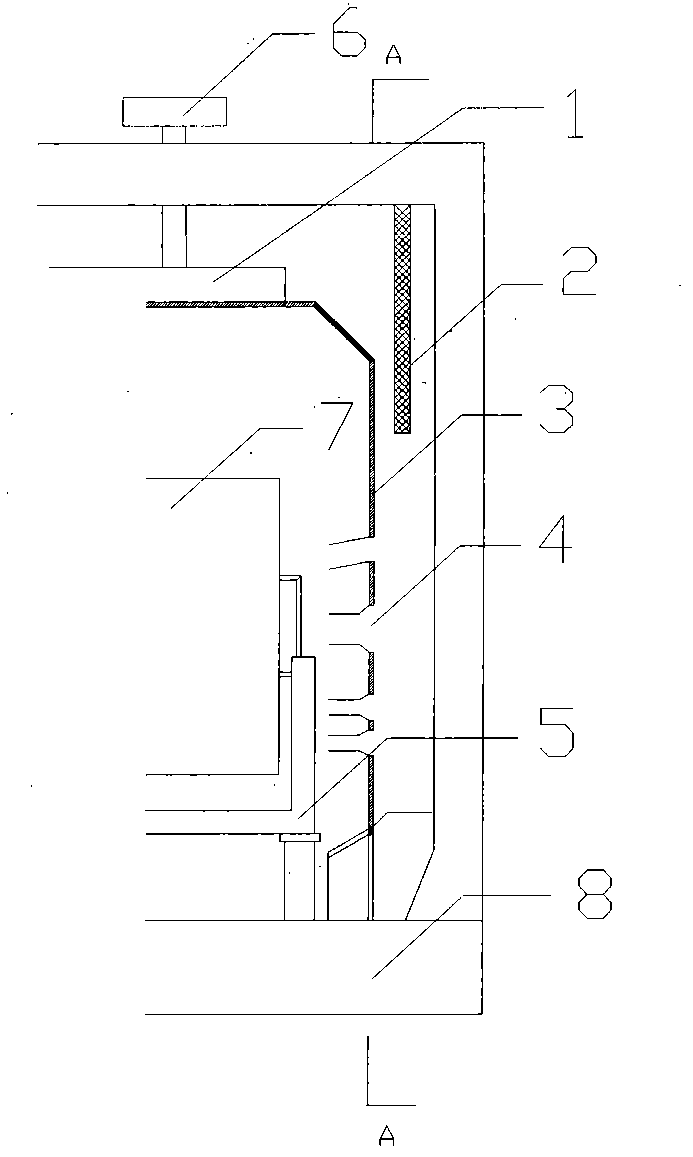Annealing method for hollow rolled object