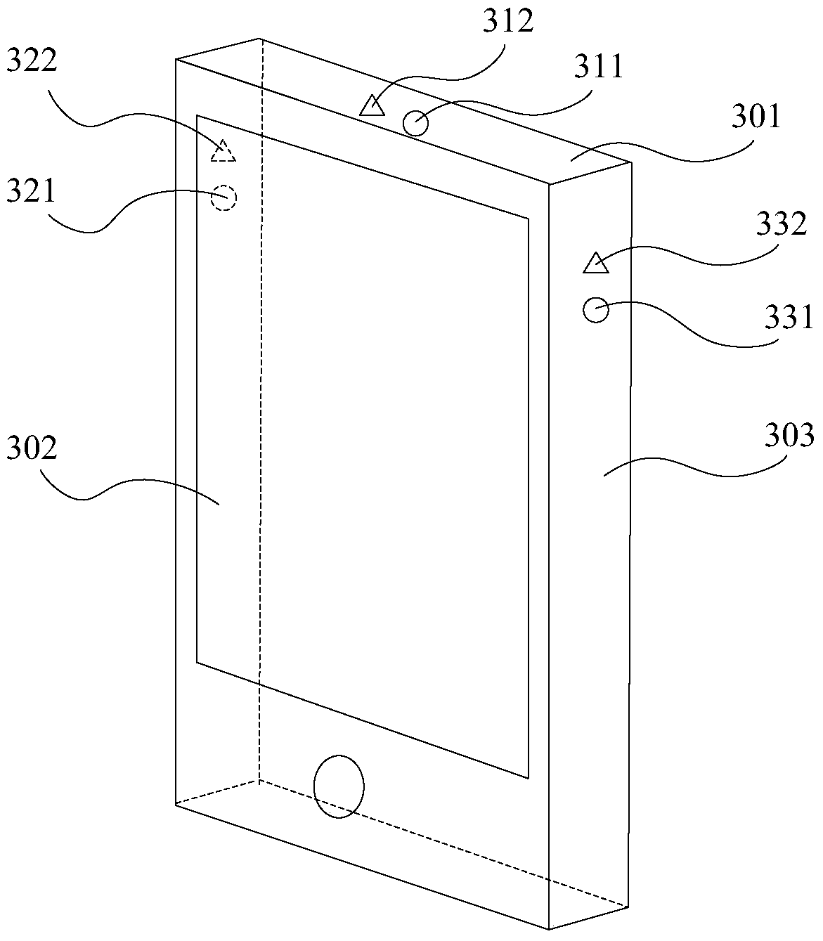 Obstacle information prompt method, device and mobile device based on mobile device