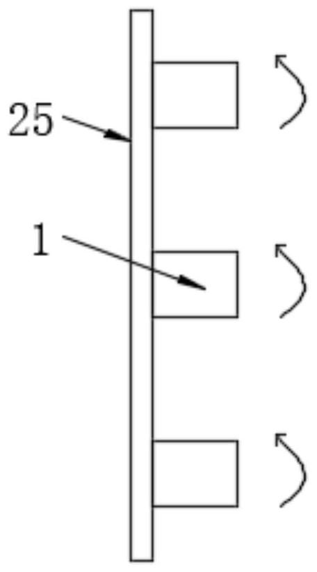 Directional sound equipment layout structure capable of adjusting layout