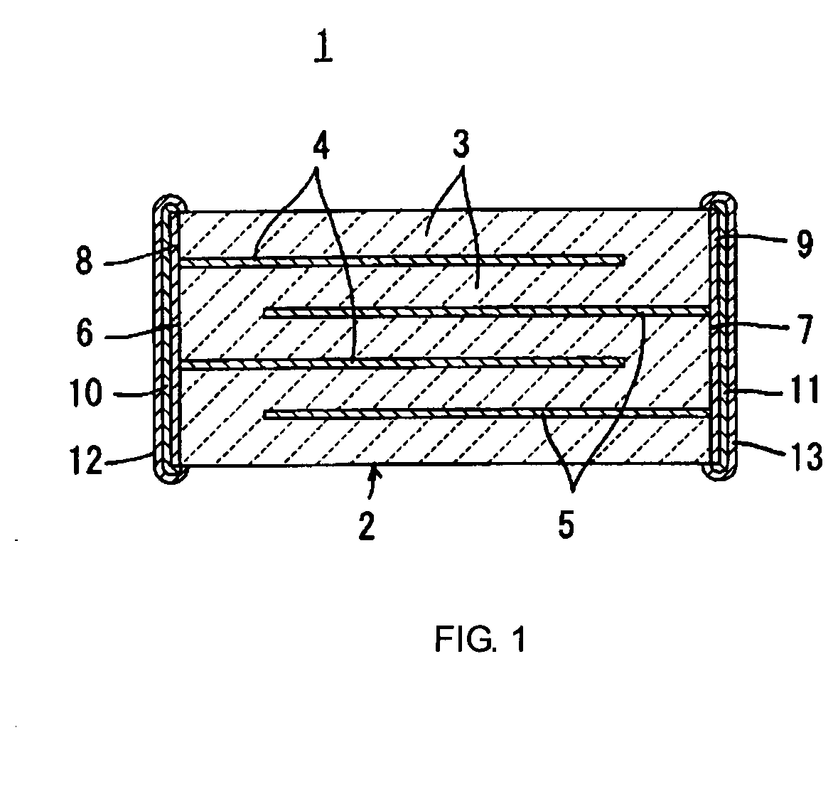 Dielectric ceramic,process for producing the same and laminate ceramic capacitor
