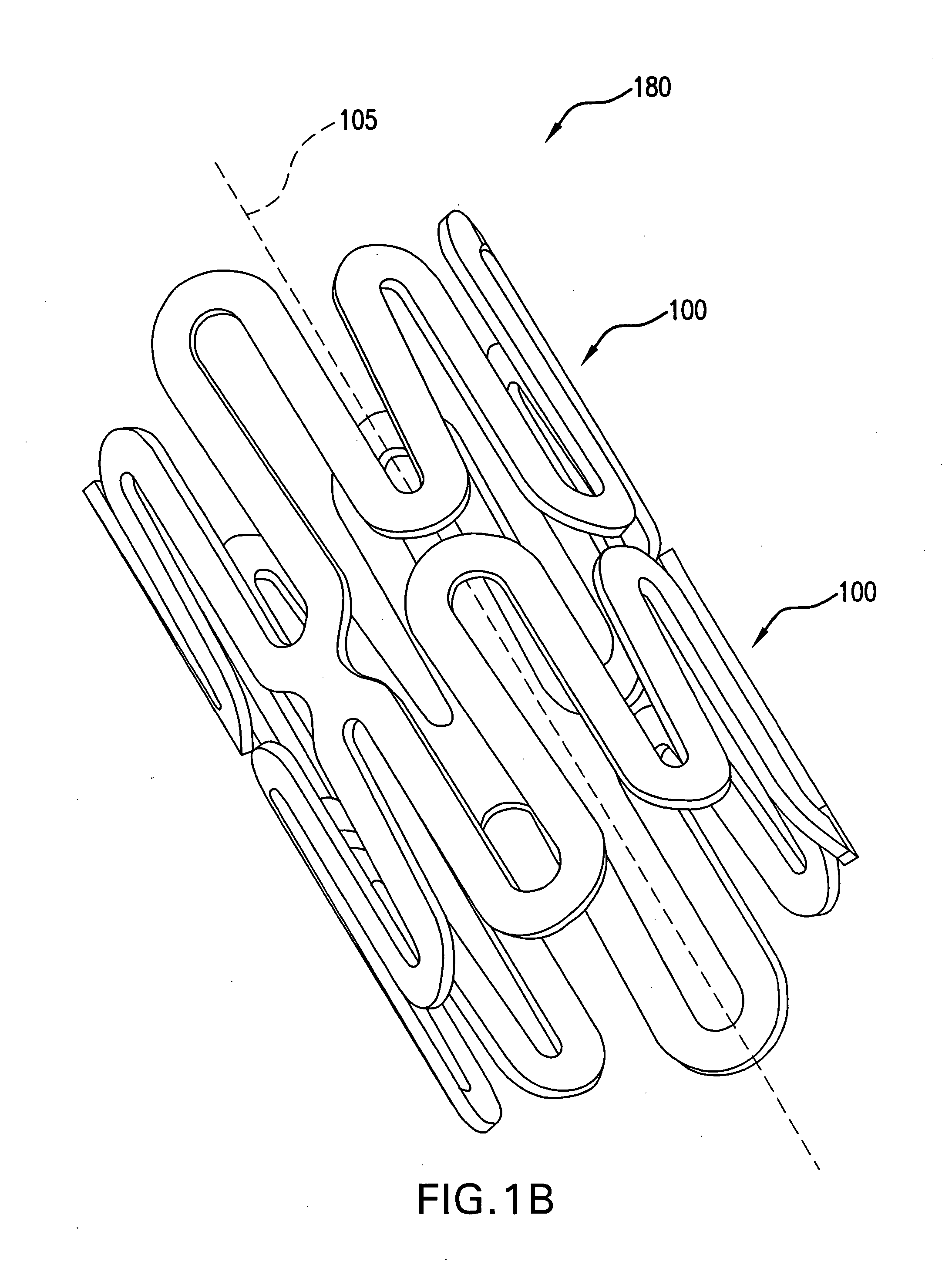 Intralumenal stent device for use in body lumens of various diameters