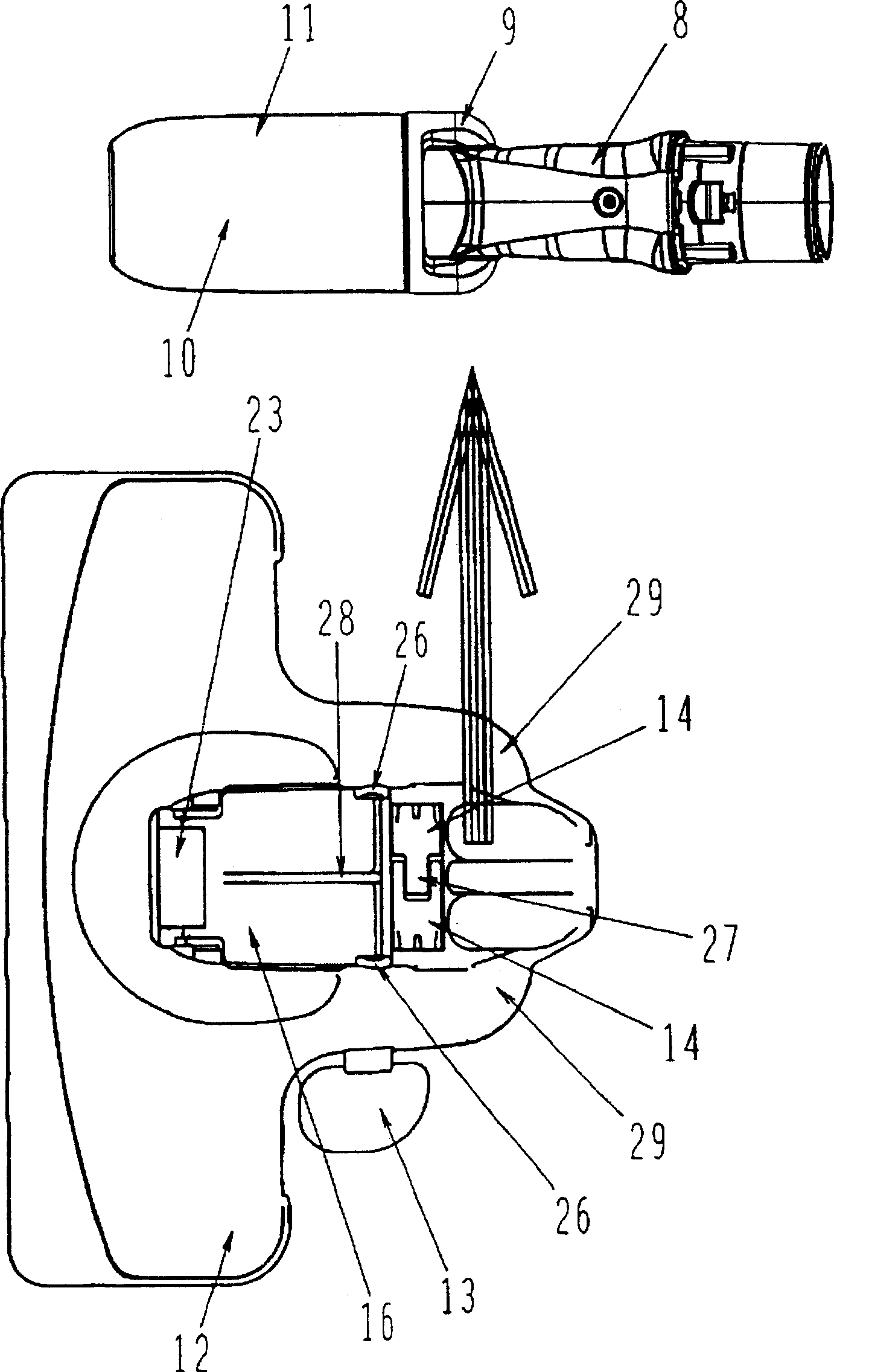 Electric vacuum cleaner head and electric vacuum cleaner using same