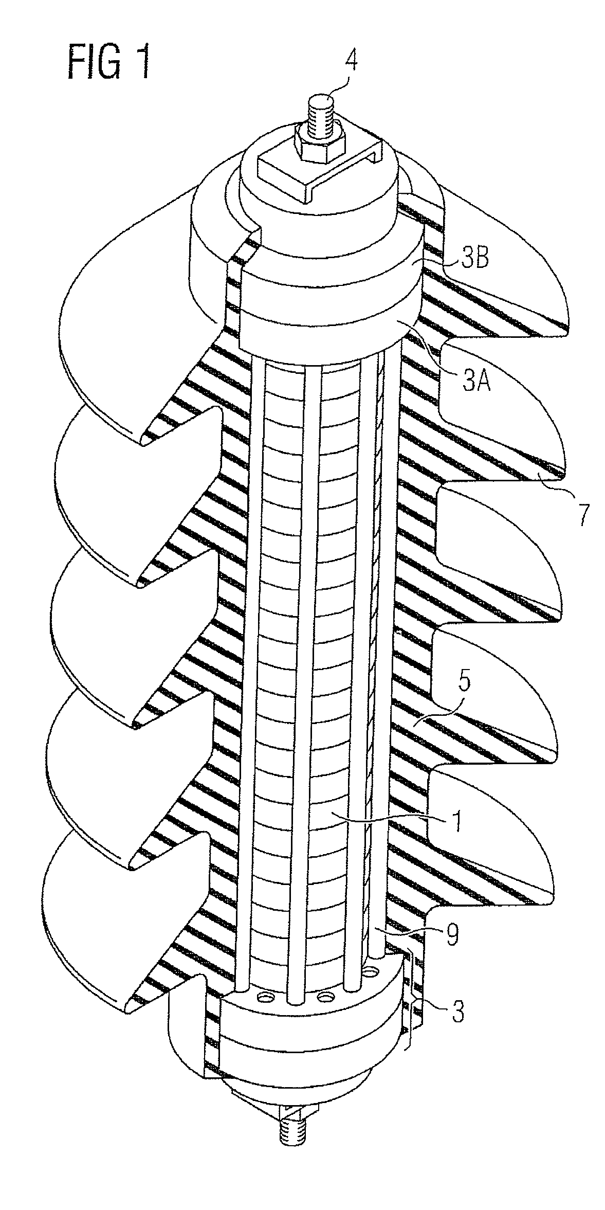 Surge arrester with a cage design