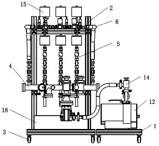 Multi-path independent gas inlet system