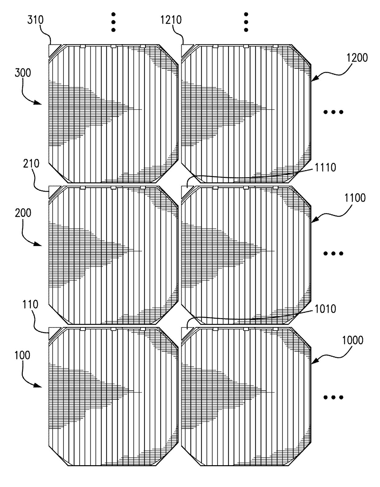 Space solar cell panel with blocking diodes