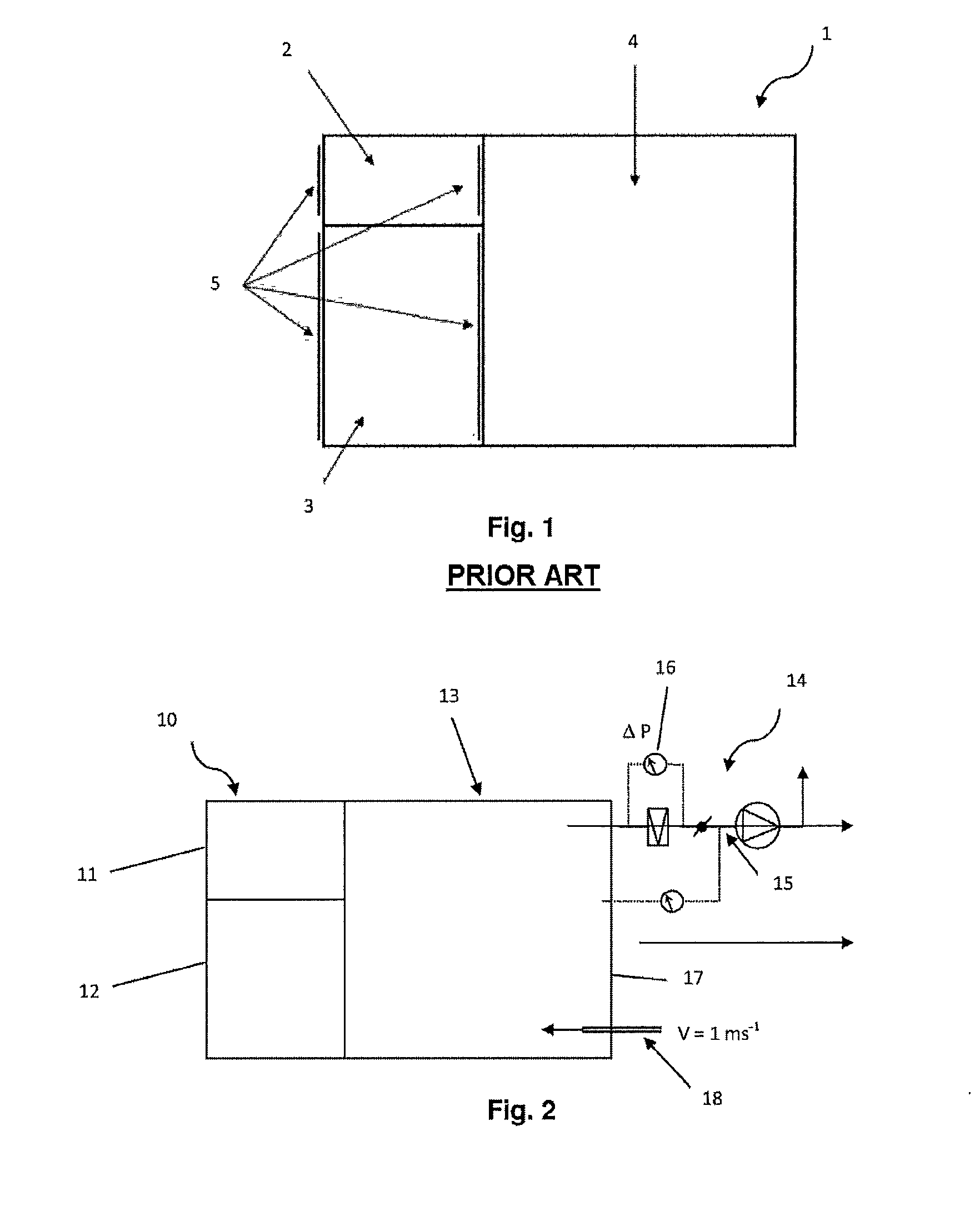 Method and device for controlling the dynamic confinement of an enclosure