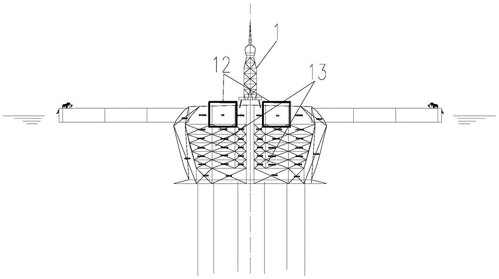 Large multifunctional deep-sea floating base