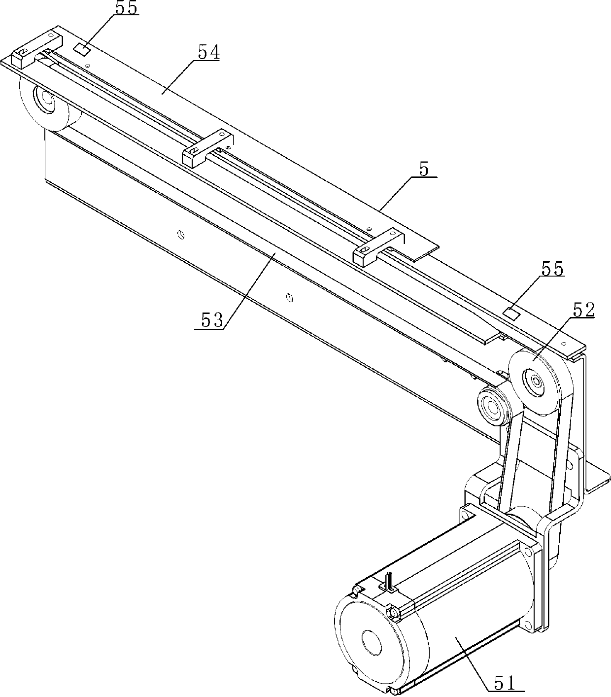 A kind of powder stirring device and stirring method thereof