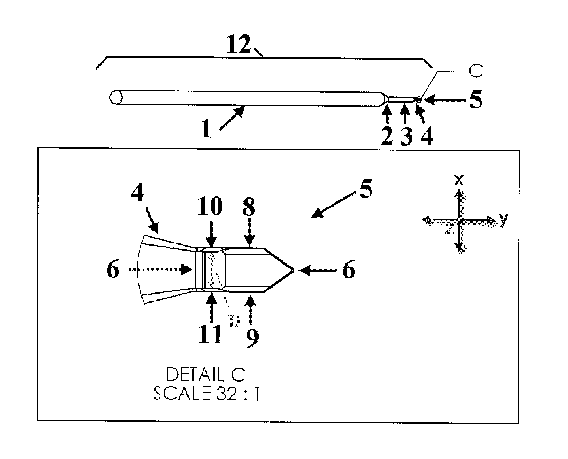 Modified dual-blade cutting system
