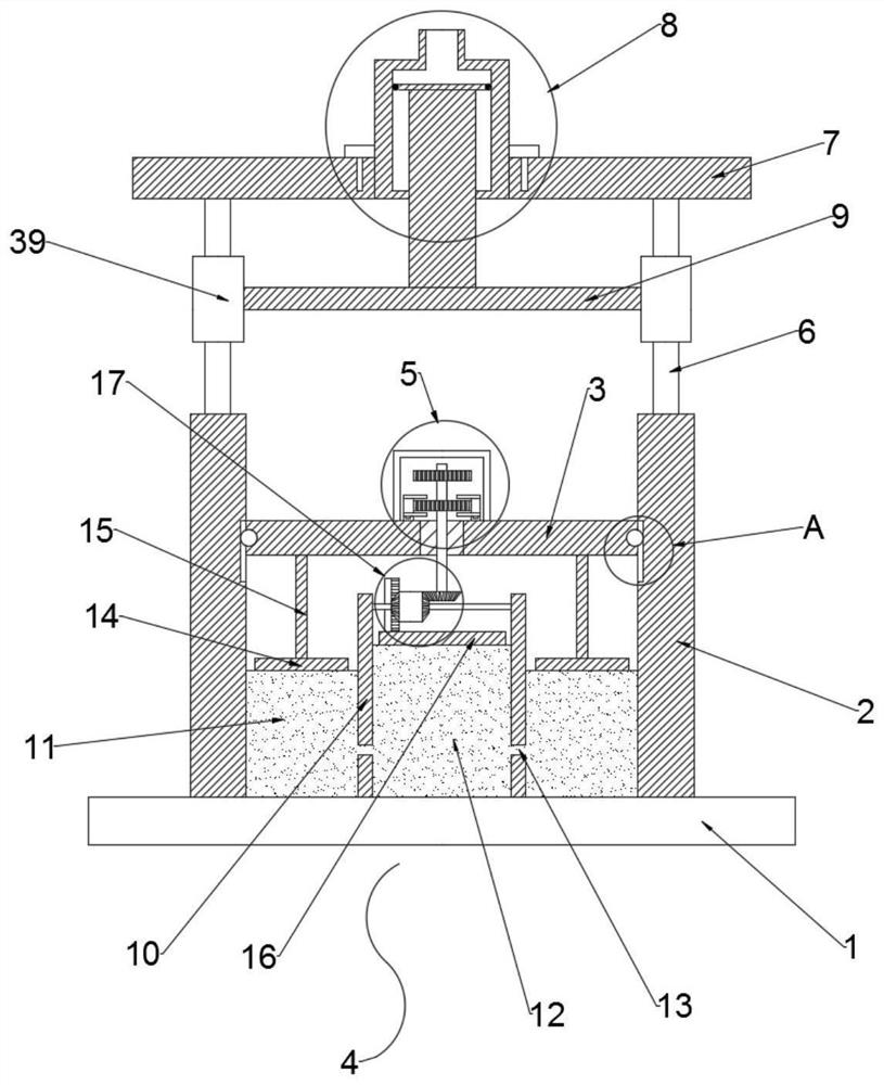 Cover pressing equipment for bearings