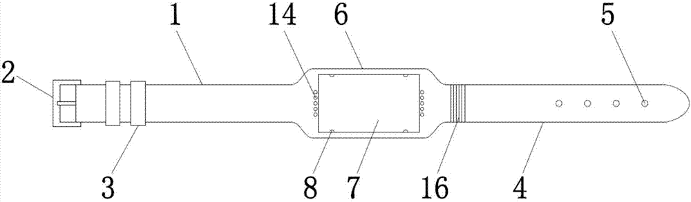 Intelligent watch band assembly and intelligent watch thereof