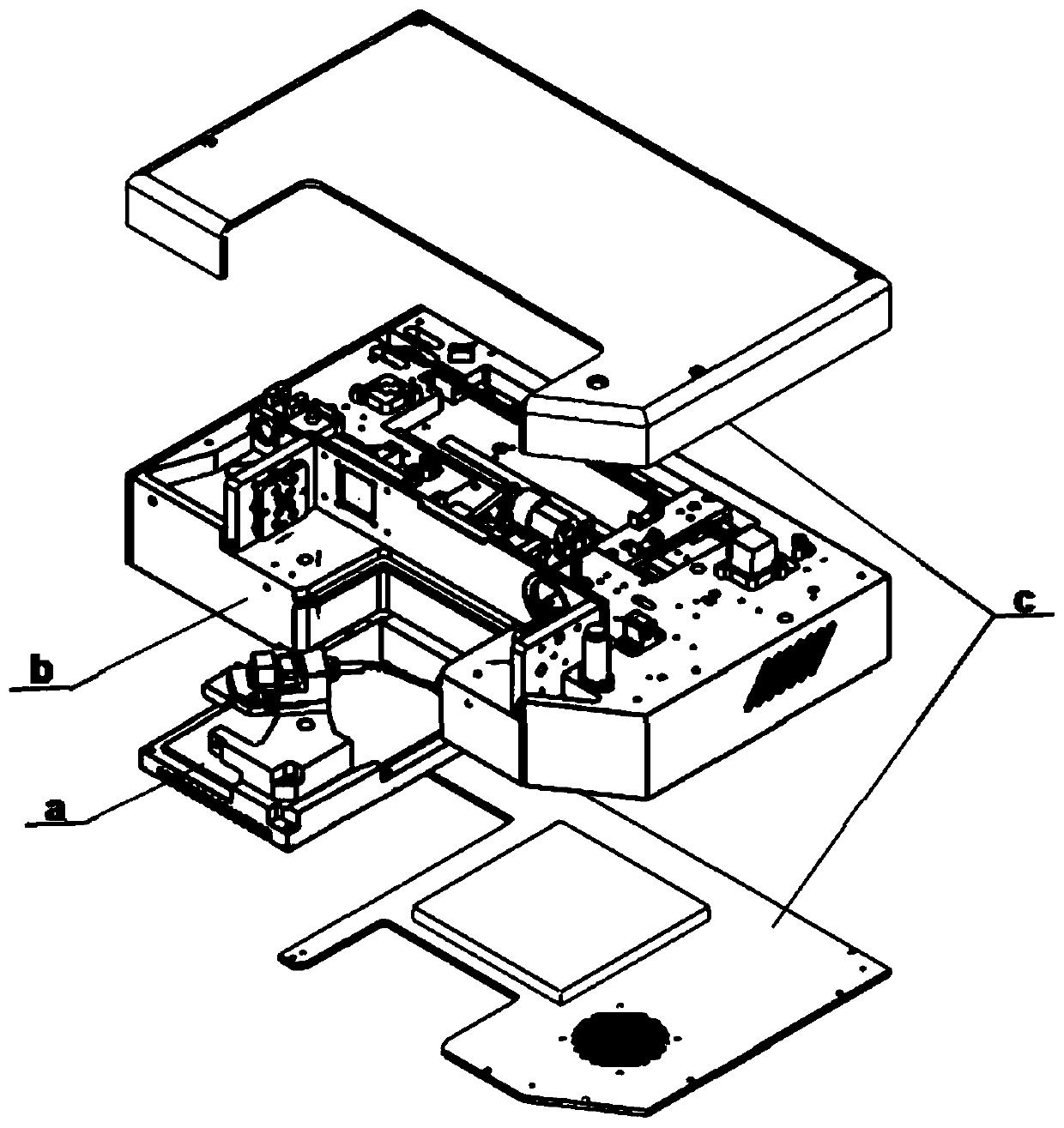 Mini Terahertz Time-Domain Spectroscopy Test System