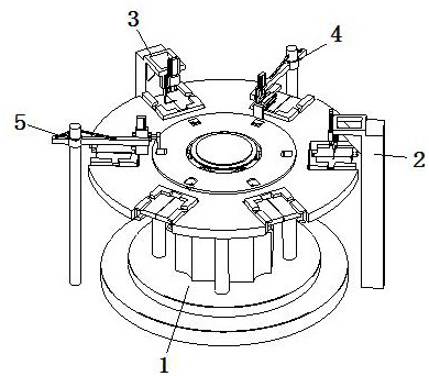 Automobile evaporator iron wire automatic cutting device