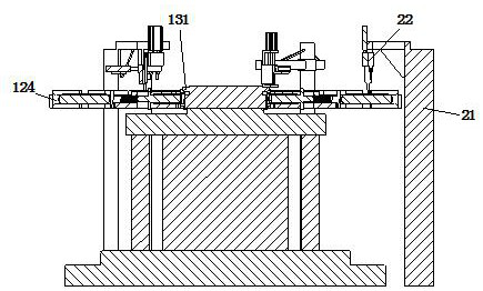 Automobile evaporator iron wire automatic cutting device