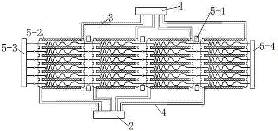 Heat exchanger for frying machine