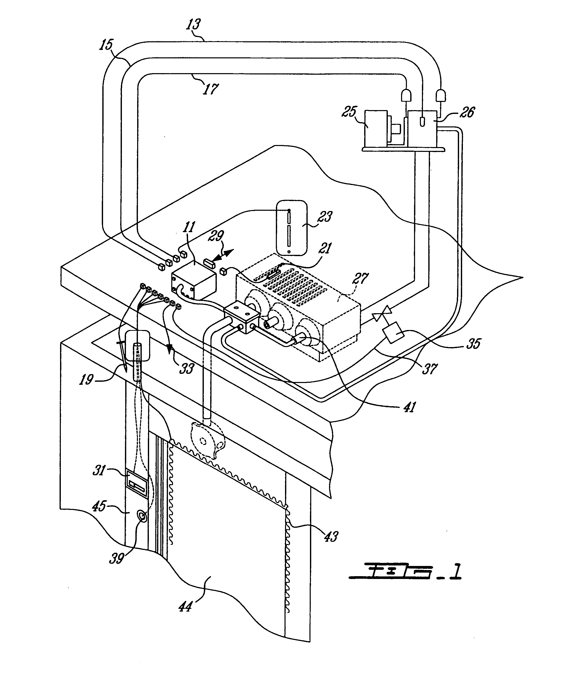 Walk-in refrigeration unit control and monitoring system