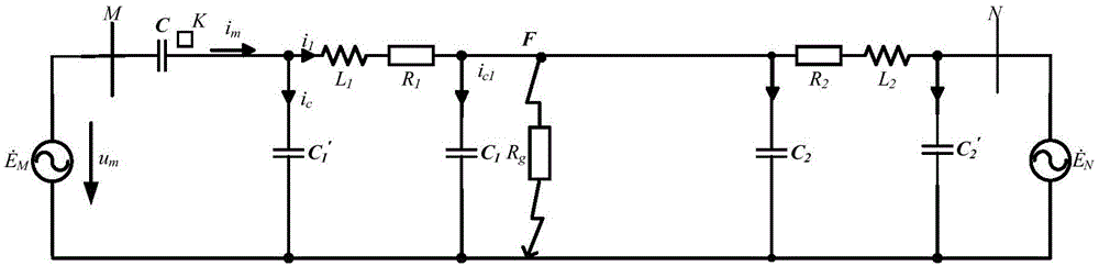 A method for distance protection of transmission line with series capacitance compensation