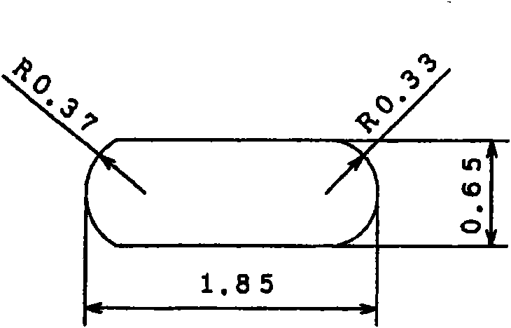 Special-shaped wire section forming device