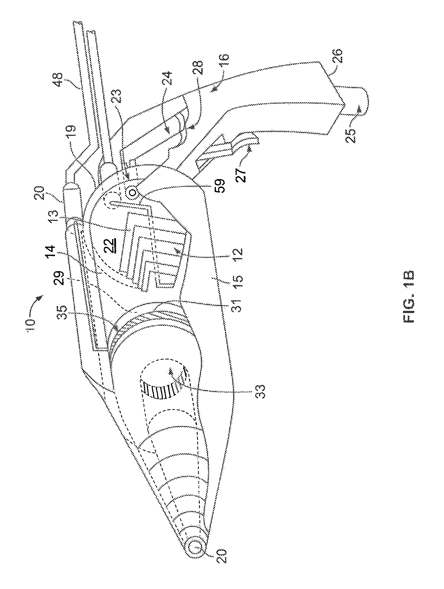 Cold plasma treatment devices and associated methods