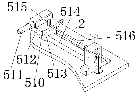 Movable shaft mechanism of belt test machine