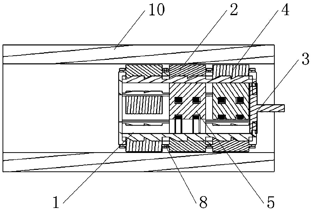 A honing tool device with the function of processing non-circular special-shaped holes