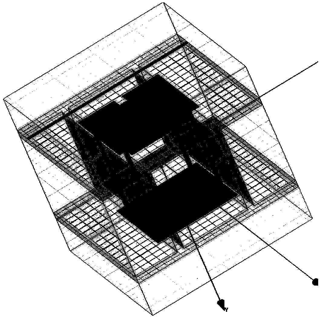 Three-dimensional split ring resonator metamaterial radio frequency identification tag
