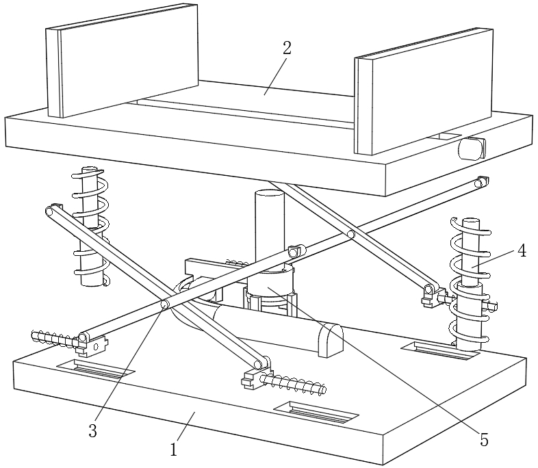 Shock absorption robot used in using process of pulse generator and shock absorption method