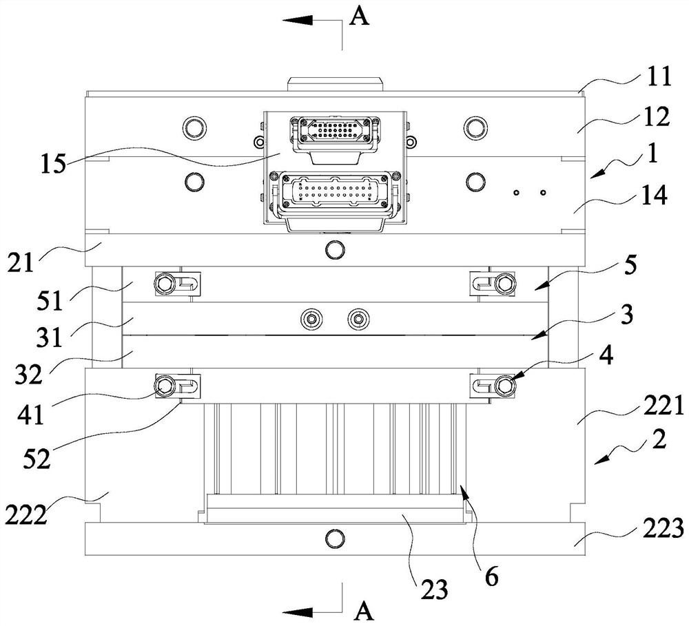 Machining mold device