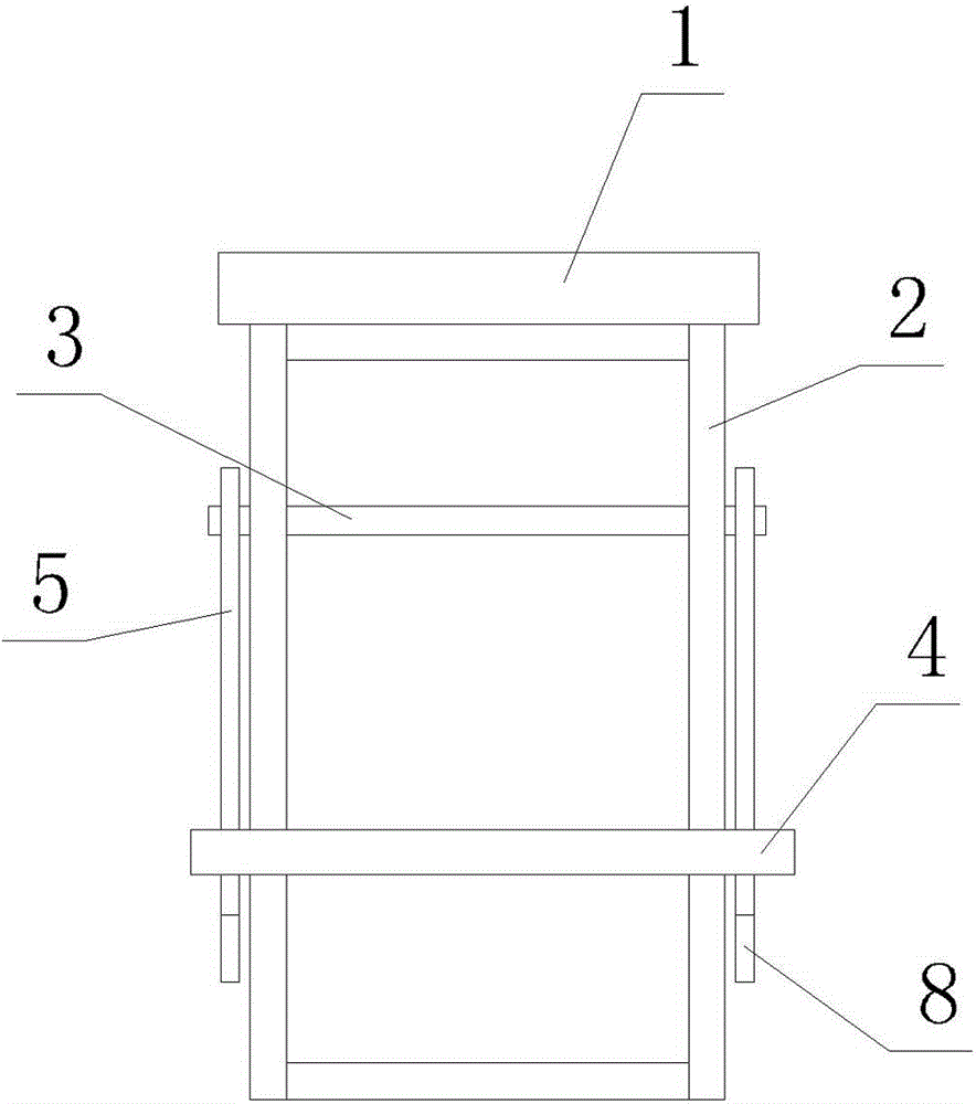 Construction platform of elevator shaft and method for utilizing construction platform to construct elevator shaft