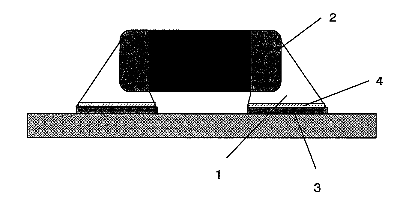 Bonding material, bonded portion and circuit board