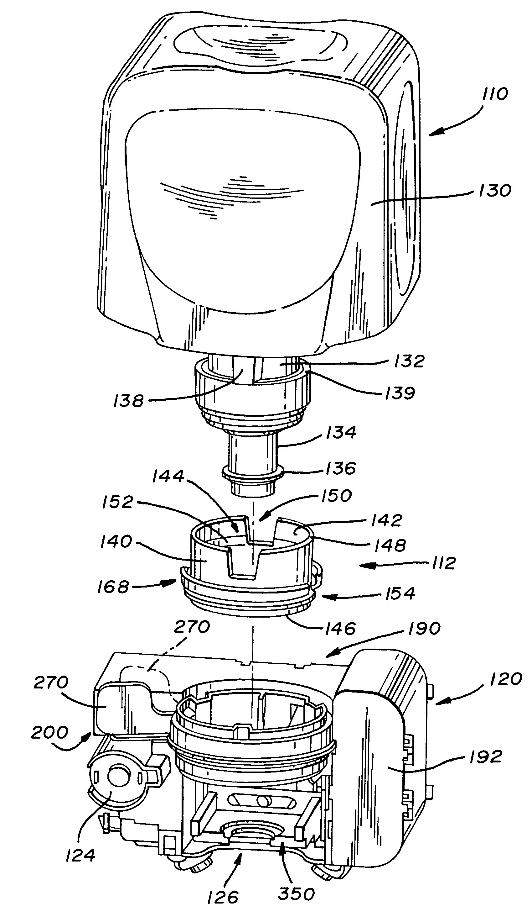 Electronically keyed dispensing systems and related methods utilizing near field frequency response