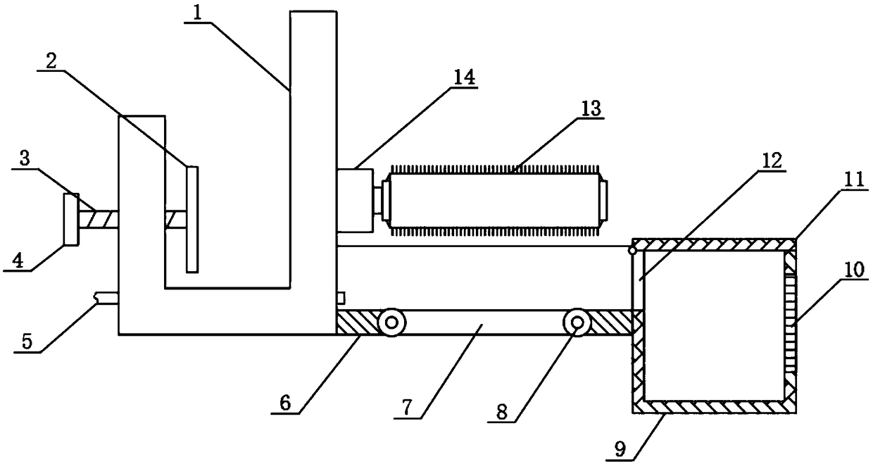 Cleaning device for improved winding machine