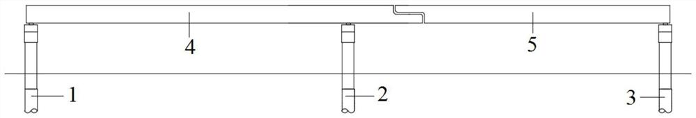 Steel plate beam connecting structure