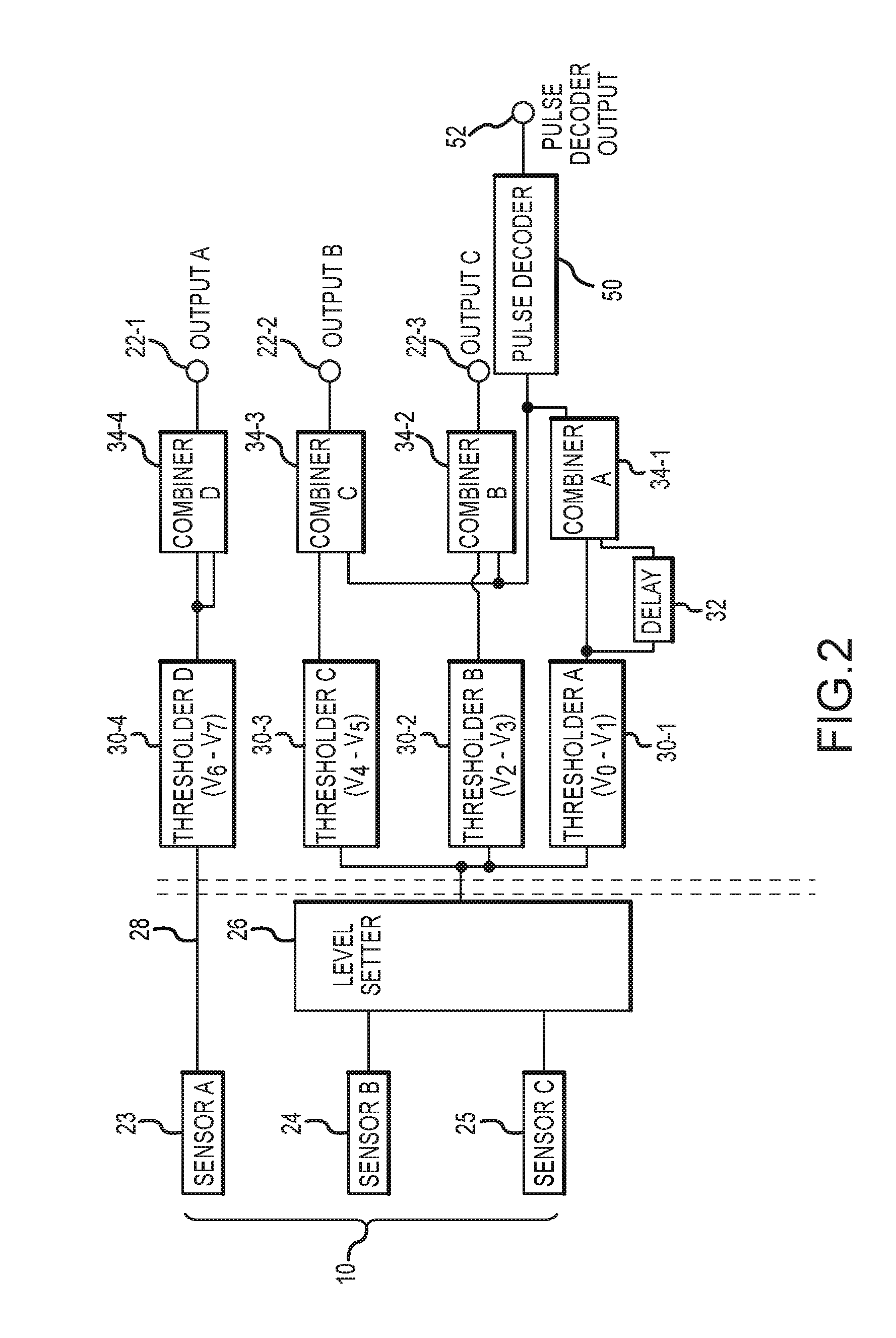 Sensor wire count reduction system