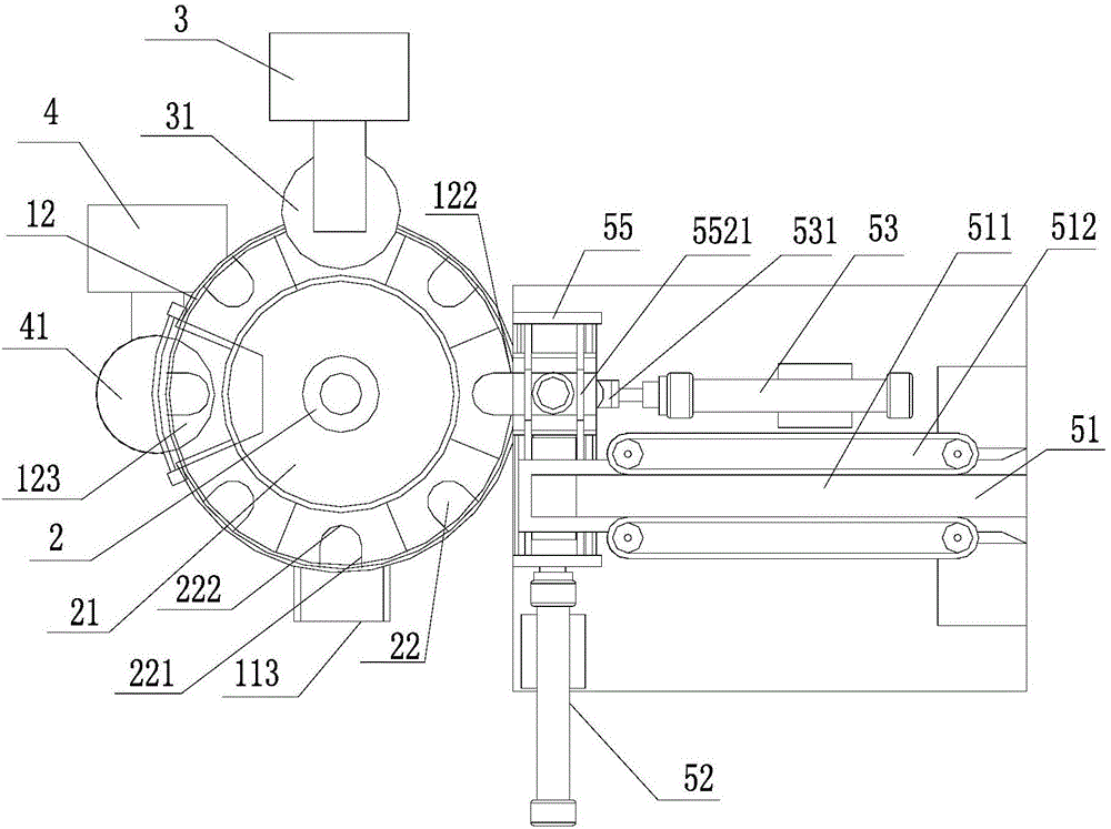 Spring double-face polishing device capable of carrying out feeding automatically