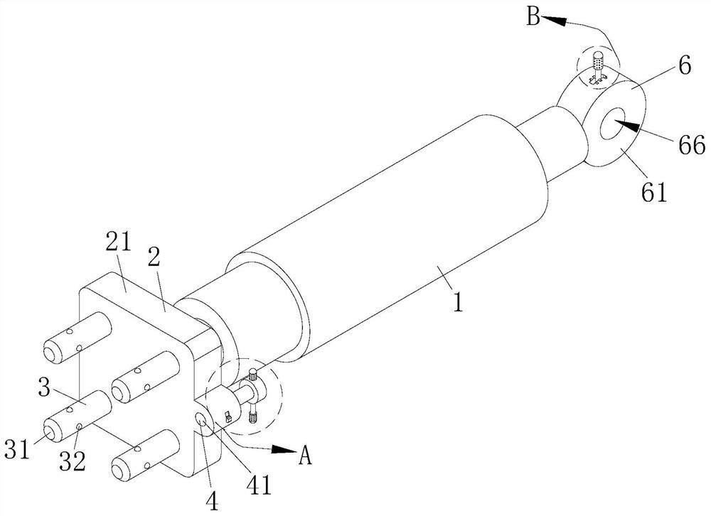 An easy-to-install shock absorber for motor vehicles