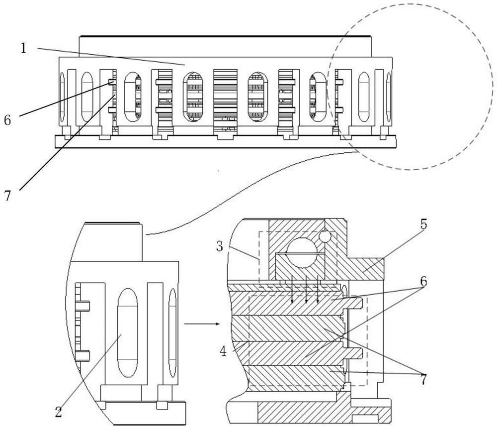 Optimal design method for brake supporting structure