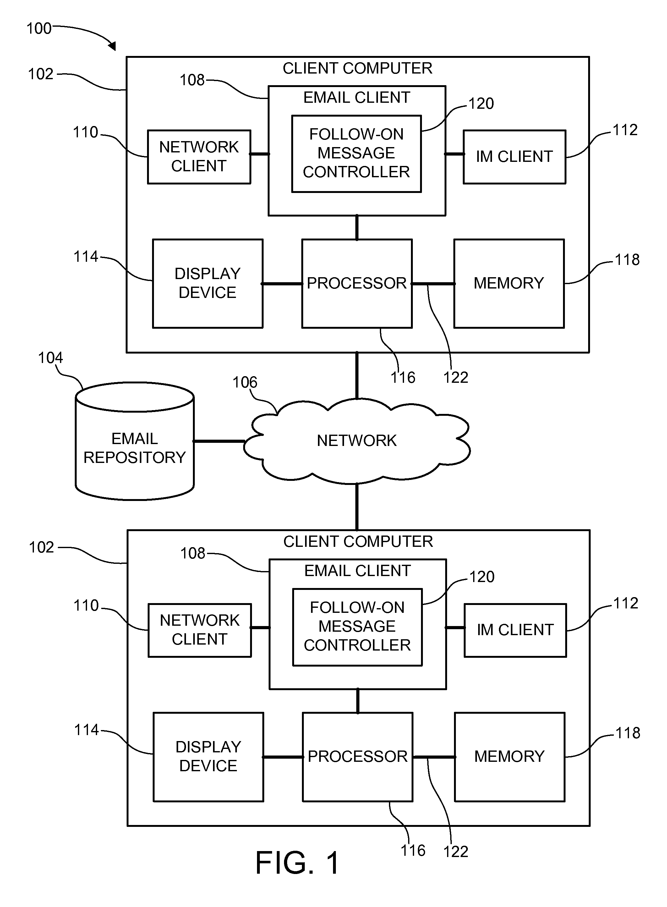 System and method for follow-on message processing
