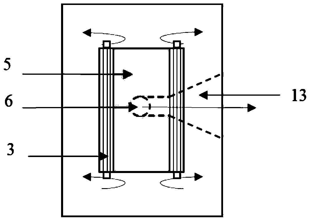 Overflow weir device capable of automatically adjusting water level of subsurface flow constructed wetland