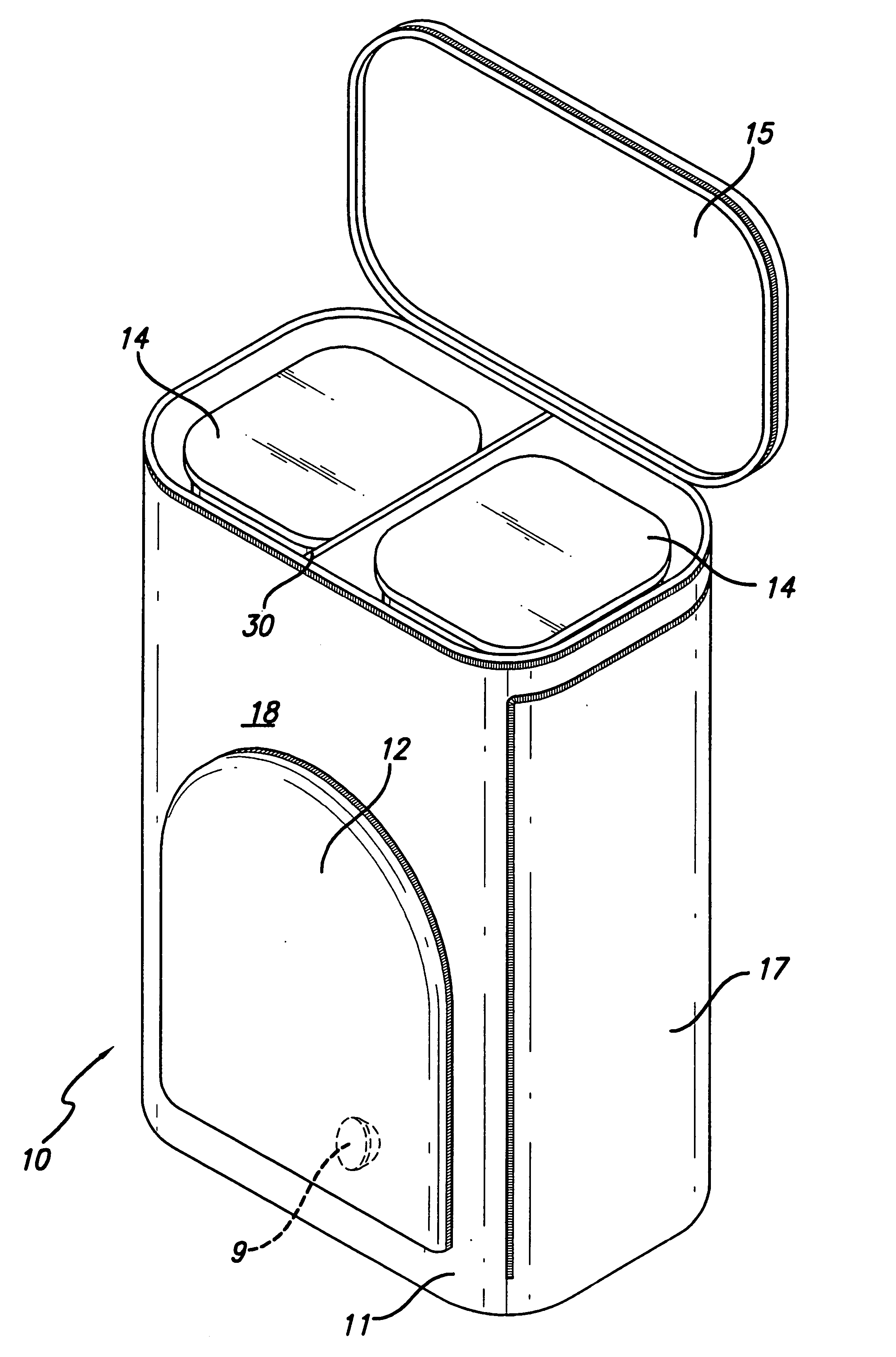 Modular apparatus with timer and method for nutrition system utilizing portions determined by the eater's weight