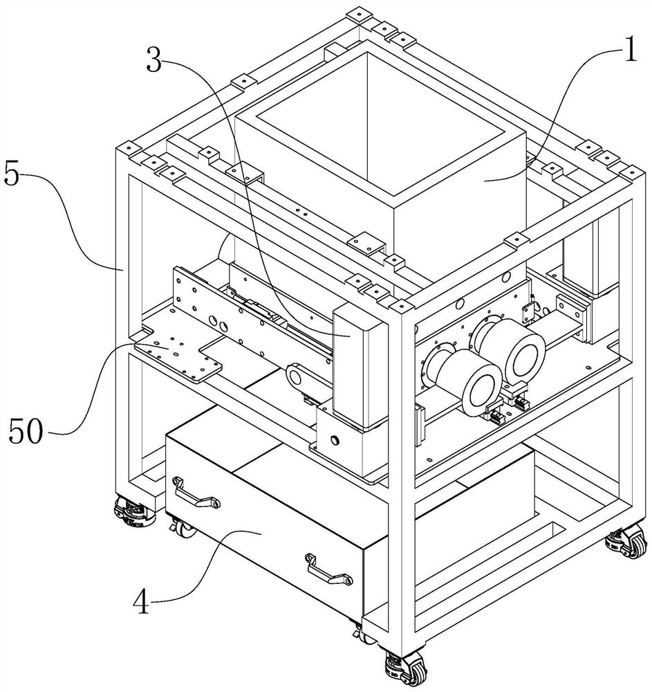 Adhesive tape wear resistance testing machine