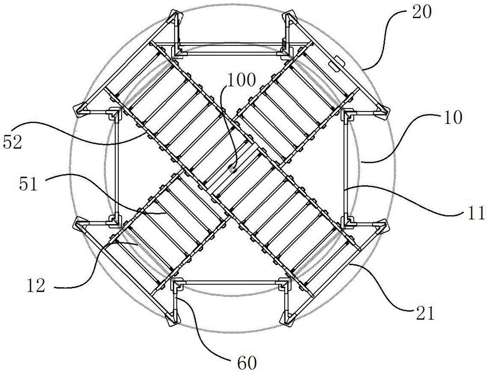 A Multilateral Extended Fitness Rack and a Corresponding Comprehensive Fitness Combination Rack