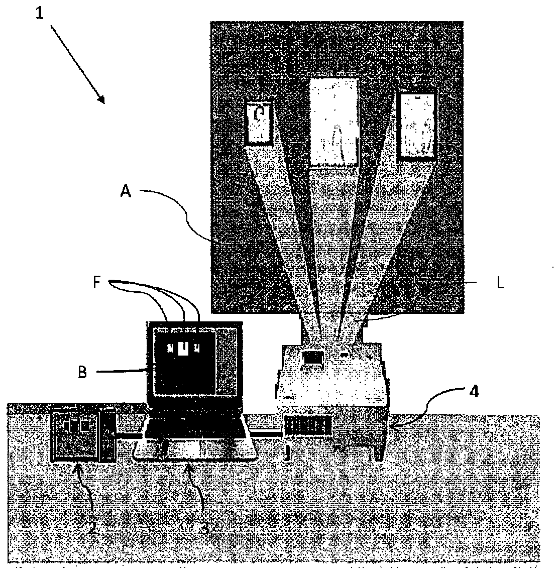 Apparatus and method for illuminating objects