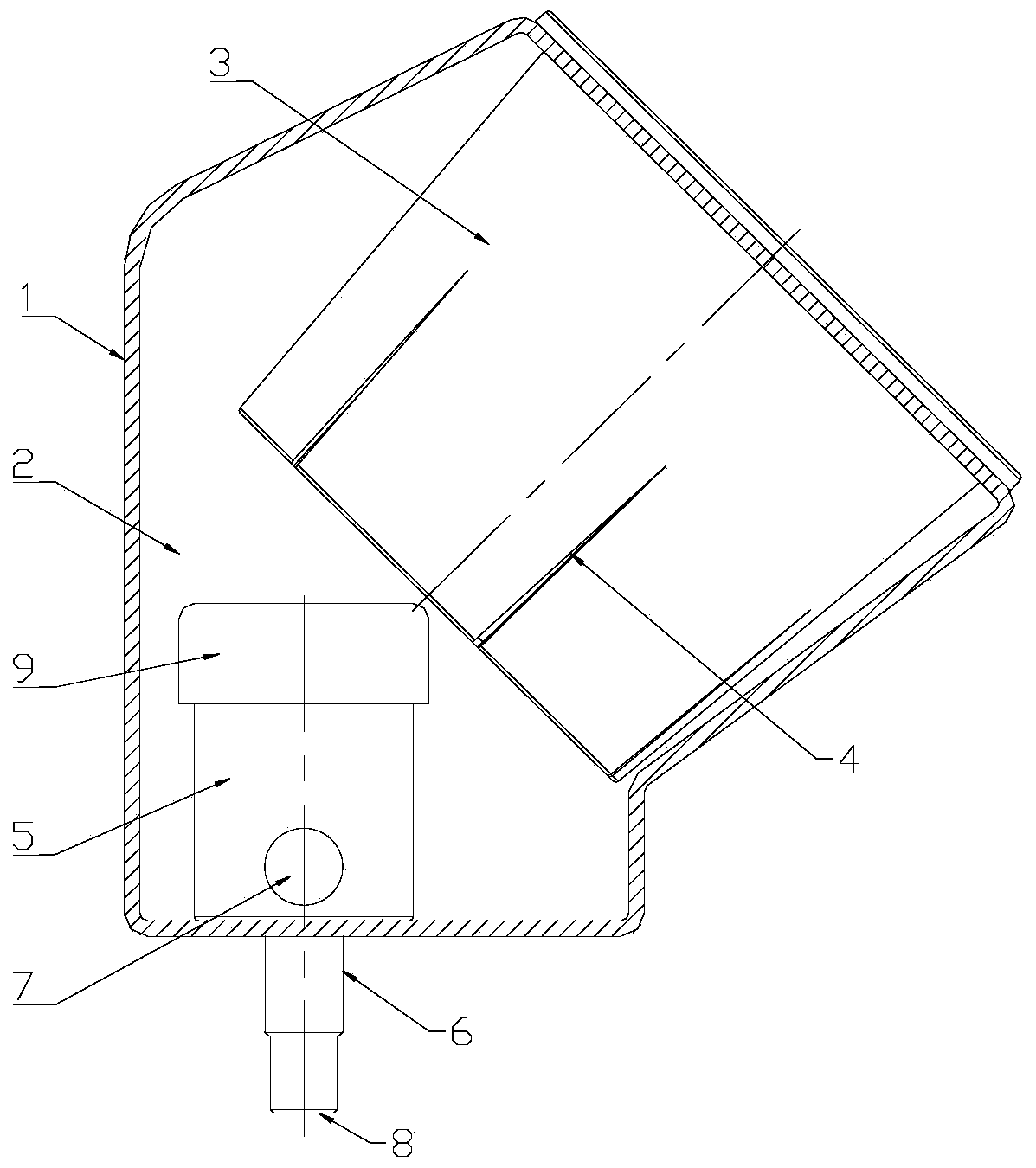 Siphon-type irrigation and drainage integrated cultivation device