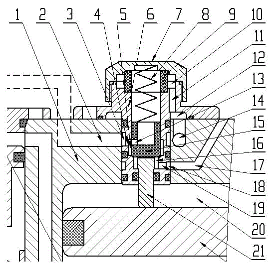 Automatic reversing mechanism for pneumatic motor