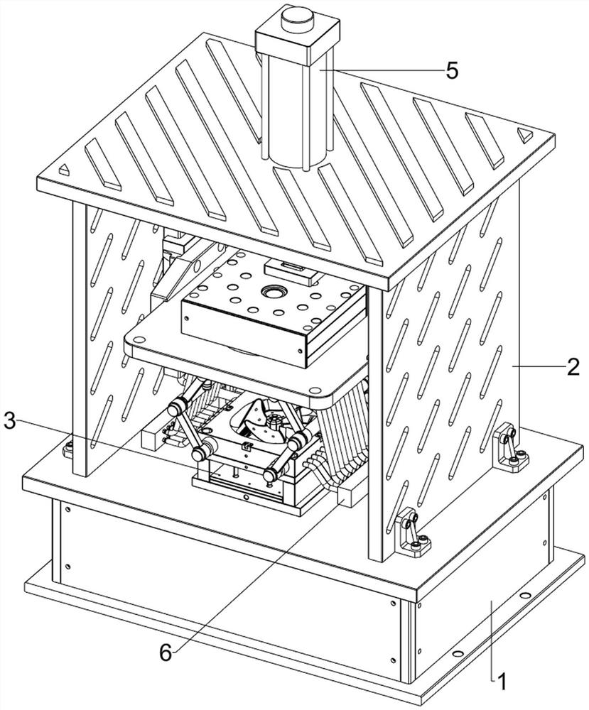 Rapid cooling device for injection molding product processing