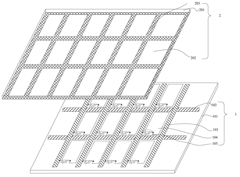 TFT array substrate, display panel and display device